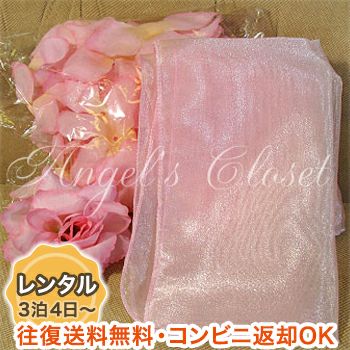 結婚式や七五三にぴったりのカラーの女の子用キッズドレス。シンプルで美しいシルエットが魅力のAngel's Closetの子供ドレス レンタル商品（【レンタル】子供ドレス 発表会 結婚式 衣装 ベビーフロリア用サッシュ＆ペタル）｜画像1