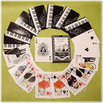 子供フォーマルのエンジェルスクローゼット レンタル 販売 音楽トランプ Pianoline 音楽雑貨 記念品 発表会の記念品 トランプ プレゼント 黒色 子供フォーマルのエンジェルスクローゼット レンタル 販売 音楽トランプ Pianoline 音楽雑貨 記念品 発表会の記念品 トランプ プレゼント 黒色