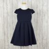 特別な日にぴったりのネイビーカラーの男の子用フォーマルスーツ。シンプルで美しいシルエットが魅力のAngel's Closetの子供フォーマル レンタル商品（【レンタル】ネイビークラシカルフラワーアンサンブル（CAT898300）120cm）｜画像5