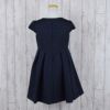 特別な日にぴったりのネイビーカラーの男の子用フォーマルスーツ。シンプルで美しいシルエットが魅力のAngel's Closetの子供フォーマル レンタル商品（【レンタル】ネイビークラシカルフラワーアンサンブル（CAT898300）120cm）｜画像6