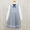 特別な日にぴったりのカラーの男の子用フォーマルスーツ。シンプルで美しいシルエットが魅力のAngel's Closetの子供フォーマル レンタル商品（【レンタル】レースボレロクリスタルプリーツアンサンブル【CHOPIN】（CAT802301）120・130cm）｜画像6