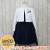 特別な日にぴったりのカラーの男の子用フォーマルスーツ。シンプルで美しいシルエットが魅力のAngel's Closetの子供フォーマル レンタル商品（【レンタル】レース使いプリーツシフォンアンサンブル（CAT802300）　120cm）｜画像1