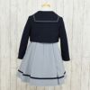特別な日にぴったりのネイビーカラーの男の子用フォーマルスーツ。シンプルで美しいシルエットが魅力のAngel's Closetの子供フォーマル レンタル商品（【レンタル】セーラー襟ネイビーアンサンブル（CAT912373））｜画像3