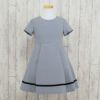 特別な日にぴったりのネイビーカラーの男の子用フォーマルスーツ。シンプルで美しいシルエットが魅力のAngel's Closetの子供フォーマル レンタル商品（【レンタル】セーラー襟ネイビーアンサンブル（CAT912373））｜画像4
