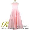 ピアノ発表会や結婚式にぴったりのピンクカラーの女の子用キッズドレス。シンプルで美しいシルエットが魅力のAngel's Closetの子供ドレス レンタル商品（【レンタル】クラシカルサテンプリンセスロング子供ドレスB(yp005b)ライトピンク）｜画像1
