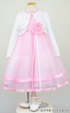 ピアノ発表会や結婚式にぴったりのピンクカラーの女の子用キッズドレス。シンプルで美しいシルエットが魅力のAngel's Closetの子供ドレス レンタル商品（【レンタル】ロマンス(rmc)ピンク）｜画像11