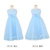ピアノ発表会や結婚式にぴったりのブルーカラーの女の子用キッズドレス。シンプルで美しいシルエットが魅力のAngel's Closetの子供ドレス レンタル商品（【レンタル】ロマンス(rmc)ブルー）｜画像11