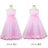 ピアノ発表会や結婚式にぴったりのピンクカラーの女の子用キッズドレス。シンプルで美しいシルエットが魅力のAngel's Closetの子供ドレス レンタル商品（【レンタル】フラワーペタルプリンセス子供ドレス(JK2925)ピンク）｜画像7