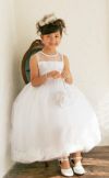 ピアノ発表会や結婚式にぴったりのピンクカラーの女の子用キッズドレス。シンプルで美しいシルエットが魅力のAngel's Closetの子供ドレス レンタル商品（【レンタル】フラワーペタルプリンセス子供ドレス(JK2925)ピンク）｜画像16
