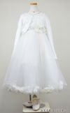 ピアノ発表会や結婚式にぴったりのホワイトカラーの女の子用キッズドレス。シンプルで美しいシルエットが魅力のAngel's Closetの子供ドレス レンタル商品（【レンタル】フラワーペタルプリンセス子供ドレス(JK2925)オフホワイト）｜画像11