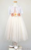 ピアノ発表会や結婚式にぴったりのカラーの女の子用キッズドレス。シンプルで美しいシルエットが魅力のAngel's Closetの子供ドレス レンタル商品（【レンタル】スクエアネックエリザベスサテン＆チュール子供ドレス(KD428)ビンテージローズ）｜画像10