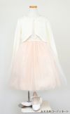ピアノ発表会や結婚式にぴったりのカラーの女の子用キッズドレス。シンプルで美しいシルエットが魅力のAngel's Closetの子供ドレス レンタル商品（【レンタル】エレガント刺繍メッシュ＆パールトリム子供ドレス(SK740)シャンパン）｜画像11