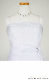 ピアノ発表会や結婚式にぴったりのホワイトカラーの女の子用キッズドレス。シンプルで美しいシルエットが魅力のAngel's Closetの子供ドレス レンタル商品（【レンタル】ラインストーン＆オーガンジーレイヤードフリル子供ドレス(HC734)ホワイト）｜画像8