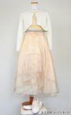 ピアノ発表会や結婚式にぴったりのカラーの女の子用キッズドレス。シンプルで美しいシルエットが魅力のAngel's Closetの子供ドレス レンタル商品（【レンタル】スパークリートップ＆オーガンジーレイヤー子供ドレス(JK3811)タープ）｜画像11