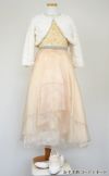 ピアノ発表会や結婚式にぴったりのカラーの女の子用キッズドレス。シンプルで美しいシルエットが魅力のAngel's Closetの子供ドレス レンタル商品（【レンタル】スパークリートップ＆オーガンジーレイヤー子供ドレス(JK3811)タープ）｜画像12