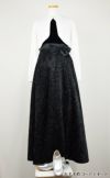 ピアノ発表会や結婚式にぴったりのブラックカラーの女の子用キッズドレス。シンプルで美しいシルエットが魅力のAngel's Closetの子供ドレス レンタル商品（【レンタル】ブラックベルベット＆煌めくＡラインロングドレス※コルセットバックリボン結び型(YP157B)ブラック）｜画像12