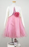 ピアノ発表会や結婚式にぴったりのカラーの女の子用キッズドレス。シンプルで美しいシルエットが魅力のAngel's Closetの子供ドレス レンタル商品（【レンタル】スパンコール＆チュール子供ドレス(kd305)ダスティローズ）｜画像10