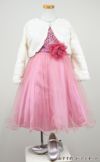 ピアノ発表会や結婚式にぴったりのカラーの女の子用キッズドレス。シンプルで美しいシルエットが魅力のAngel's Closetの子供ドレス レンタル商品（【レンタル】スパンコール＆チュール子供ドレス(kd305)ダスティローズ）｜画像11
