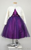 ピアノ発表会や結婚式にぴったりのカラーの女の子用キッズドレス。シンプルで美しいシルエットが魅力のAngel's Closetの子供ドレス レンタル商品（【レンタル】スパークリーチュールドレス(KD352)パープル）｜画像11