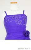 ピアノ発表会や結婚式にぴったりのカラーの女の子用キッズドレス。シンプルで美しいシルエットが魅力のAngel's Closetの子供ドレス レンタル商品（【レンタル】ビーズ＆オーガンジーAラインドレス(HC801)パープル）｜画像7