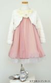 ピアノ発表会や結婚式にぴったりのカラーの女の子用キッズドレス。シンプルで美しいシルエットが魅力のAngel's Closetの子供ドレス レンタル商品（【レンタル】シフォンフラワーAラインドレス(KD284)ダスティローズ）｜画像11