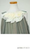 ピアノ発表会や結婚式にぴったりのカラーの女の子用キッズドレス。シンプルで美しいシルエットが魅力のAngel's Closetの子供ドレス レンタル商品（【レンタル】シフォンフラワーAラインドレス(KD284)セージ）｜画像7