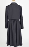 特別な日にぴったりのブラックカラーの男の子用フォーマルスーツ。シンプルで美しいシルエットが魅力のAngel's Closetの子供フォーマル レンタル商品（【レンタル】ショートジャケットハイウエストスカートスーツ5点セット(CAT422504)ブラック）｜画像5