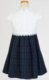 特別な日にぴったりのネイビーカラーの男の子用フォーマルスーツ。シンプルで美しいシルエットが魅力のAngel's Closetの子供フォーマル レンタル商品（【レンタル】ブラックウォッチアンサンブルスーツ(CAT447367)ネイビー）｜画像8