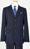 特別な日にぴったりのネイビーカラーの男の子用フォーマルスーツ。シンプルで美しいシルエットが魅力のAngel's Closetの子供フォーマル レンタル商品（【レンタル】ヘリンボーン織り3つボタンスーツ5点セット(CAT545611)ネイビー）｜画像8