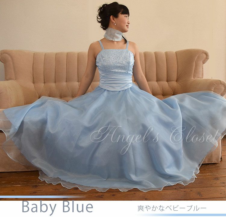 ピアノ発表会や結婚式にぴったりのカラーの女の子用キッズドレス。シンプルで美しいシルエットが魅力のAngel's Closetの子供ドレス レンタル商品（【レンタル】キャビアビーズ＆ダイアゴナルボディオーガンジースカートドレス（HC1568）レッド）｜画像11