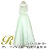 ピアノ発表会や結婚式にぴったりのカラーの女の子用キッズドレス。シンプルで美しいシルエットが魅力のAngel's Closetの子供ドレス レンタル商品（【レンタル】キャビアビーズ＆ダイアゴナルボディオーガンジースカートドレス（HC1568）セージ）｜画像1