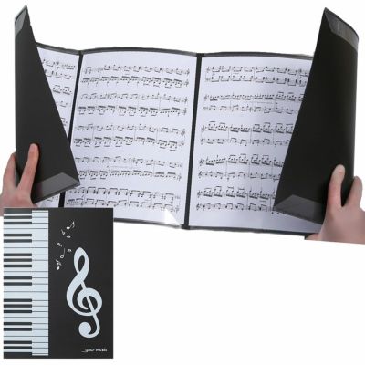 楽譜ファイル 直接書き込める 4面見開き（全6ページ）楽譜ホルダー